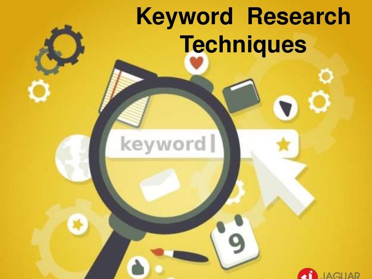 keyword research & strategy